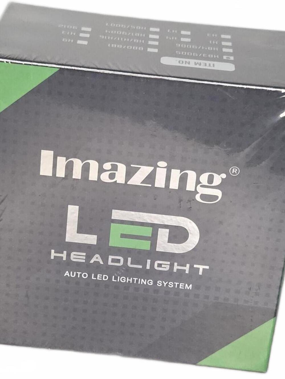 Imazing 9005 LED Headlight Bulbs Pack of 2 Waterproof High Brightness